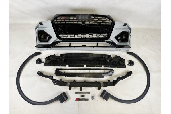 Audi Q5 20162020 front bumper RS Style extensions Catalog number of the part 0744365586167