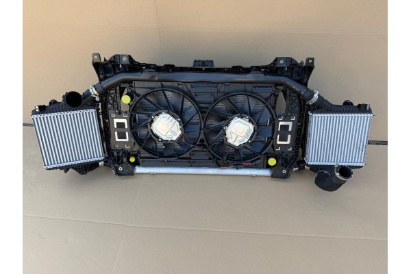 Front belt radiators PORSCHE CAYENNE 9Y0 LIFT 23 3 0 HYBRID Quality of parts according to GVO P replacement with original qualit