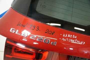 Tapa de maletero completa original código EUR 993 Mercedes GLB cámara 