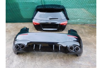 Rear bumper set colour 191 Mercedes A45 S AMG W177 polift BDB Catalog number of the part Zderzak klapa ty komplet kolor 191 Merc