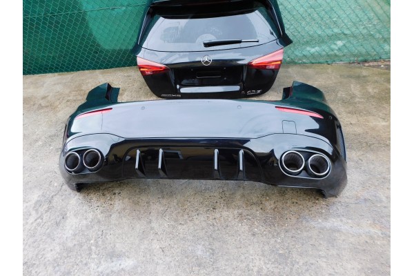 Rear bumper set colour 191 Mercedes A45 S AMG W177 polift BDB Quality of parts according to GVO O original with manufacturer s l