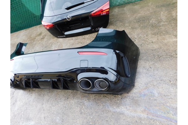 Rear bumper set colour 191 Mercedes A45 S AMG W177 polift BDB Car type 4x4 SUV RVs passenger cars