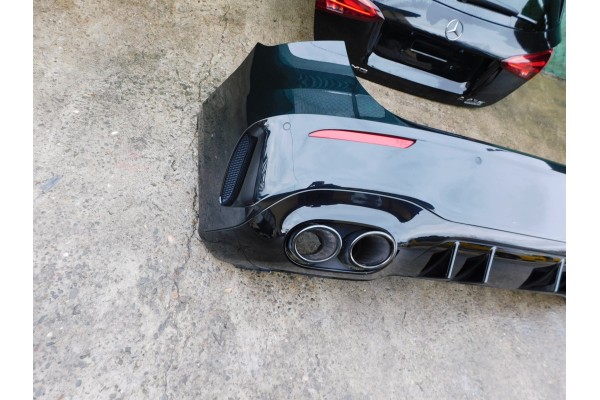 Rear bumper set colour 191 Mercedes A45 S AMG W177 polift BDB Installation side rear