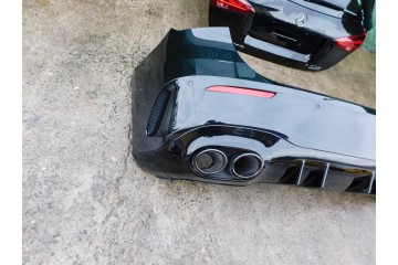 Rear bumper set colour 191 Mercedes A45 S AMG W177 polift BDB Installation side rear