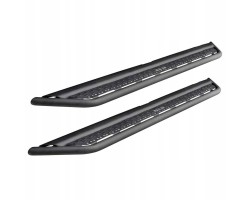 Side thresholds mounted to the frame Go Rhino Dominator D6 Double Cab