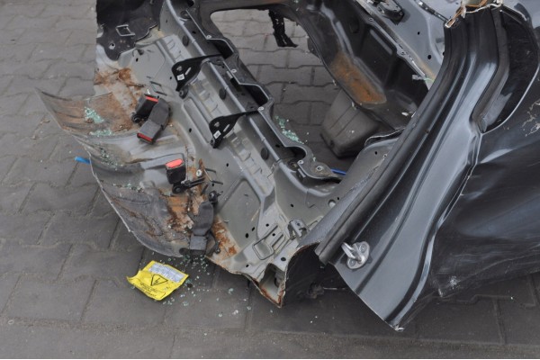 Refuerzo de Parachoques Trasero Izquierdo y Derecho BMW 3 G20 Plug-in 