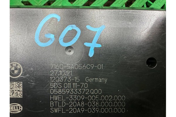 Trailer hook set BMW X7 G07 6883967 Catalog number of the original 10028701003