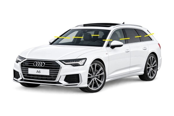 AUDI A6 4K C8 STATION WAGON ROOF PANORAMA ROLLER SHUTTER S LINE