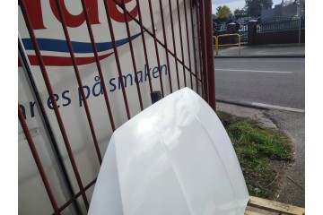 Cubierta de motor de acero para Audi A3 8Y desde 04.2020, pintura LY9C