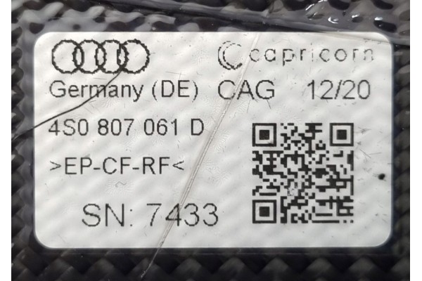 Spoiler delantero de paragolpes de carbono Audi R8 RS8 4S 4S0807061D