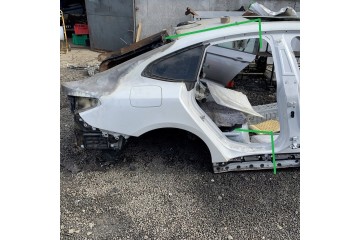 Sección de techo y panel trasero lateral para BMW Serie 4 G26 Gran Cou