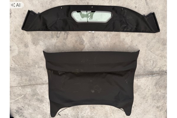 PORSCHE 718 GT4RS SPYDER ROOF SOFT CARBON GLASS AS MUCH AS NEW