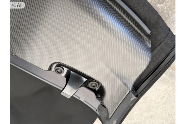 Ventana trasera de carbono para techo blando Porsche 718 GT4 RS Spyder