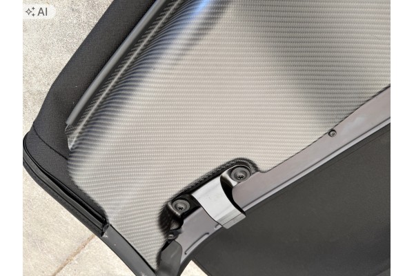 Ventana trasera de carbono para techo blando Porsche 718 GT4 RS Spyder