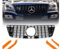 DUMMY GRILL MERCEDES DB ML W164 09 12 BLACK GLOSS GTR STYLE