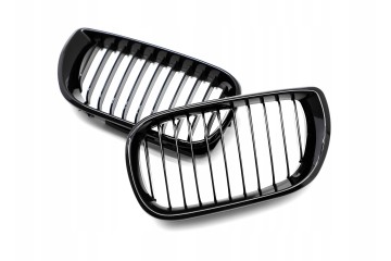 DUMMY GRILL KIDNEY BMW 3 E46 03 07 BLACK GLOSS 1 RIB Car type passenger cars