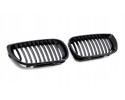 DUMMY GRILL KIDNEY BMW 3 E46 03 07 BLACK GLOSS 1 RIB Catalog number of the original 51137030545 51137042961 BM1200126 5113703054
