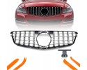 DUMMY GRILL MERCEDES DB C W204 07 14 SILVER GTR STYLE