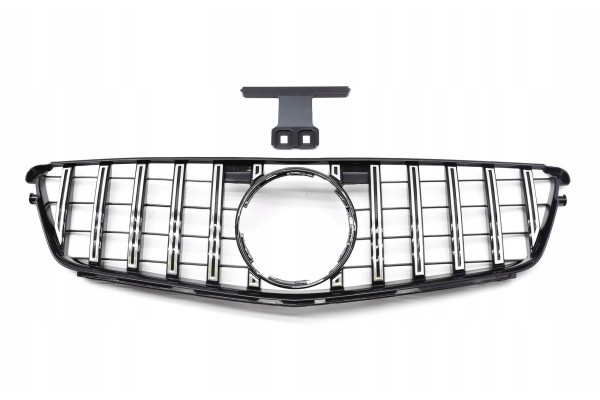 DUMMY GRILL MERCEDES DB C W204 07 14 SILVER GTR STYLE Packaging status original