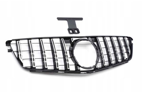 DUMMY GRILL MERCEDES DB C W204 07 14 SILVER GTR STYLE Part manufacturer TOPGER