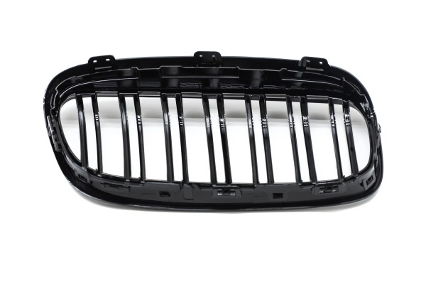 DUMMY GRILL KIDNEY BMW 2 F45 14 17 BLACK GLOSS M PACKAGE 2 RIBS Quality of parts according to GVO P replacement with original qu