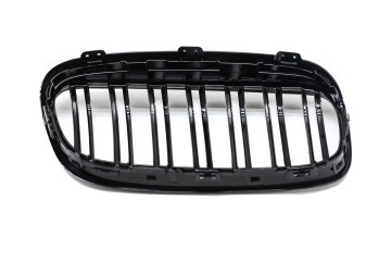 DUMMY GRILL KIDNEY BMW 2 F45 14 17 BLACK GLOSS M PACKAGE 2 RIBS Quality of parts according to GVO P replacement with original qu