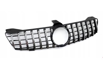 DUMMY GRILL MERCEDES CLS W219 C219 SILVER GT R STYLE 2005 2007 Part manufacturer TOPGER