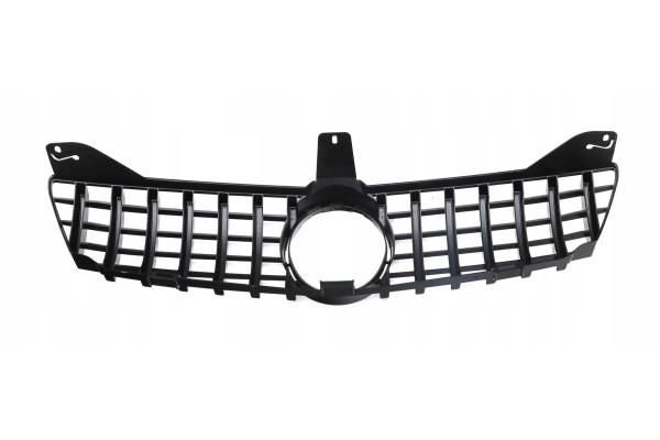 DUMMY GRILL MERCEDES CLS W219 C219 SILVER GT R STYLE 2005 2007 Catalog number of the part KRG ME 253