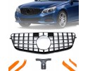 DUMMY GRILL MERCEDES DB E W212 09 12 BLACK GLOSS GTR STYLE