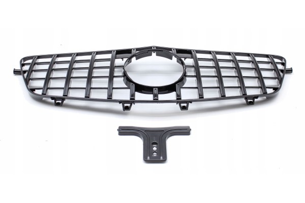 DUMMY GRILL MERCEDES DB E W212 09 12 BLACK GLOSS GTR STYLE Catalog number of the part KRG ME 156 XX