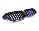 DUMMY GRILL KIDNEY BMW 3 F30 F31 12 19 BLACK GLOSS COLOR M PACKAGE 2 RIBS Quality of parts according to GVO P replacement with o