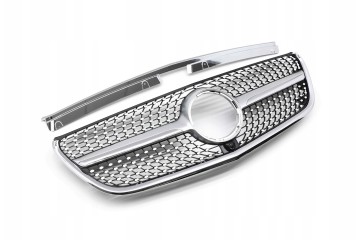DUMMY GRILL MERCEDES DB VITO W447 16 19 SILVER DIAMOND Part manufacturer TOPGER