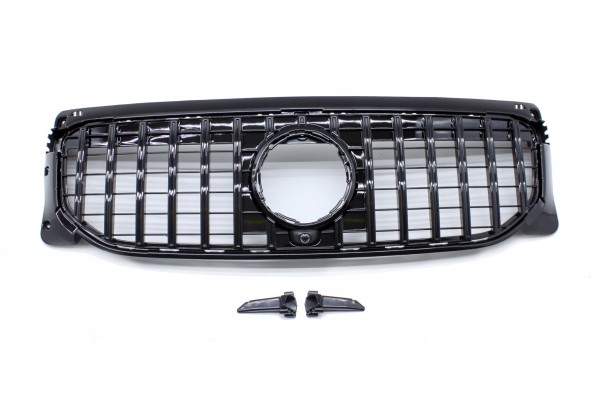 DUMMY GRILL MERCEDES DB GLB X247 2020 BLACK GLOSS GTR STYLE Packaging status original