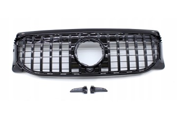 DUMMY GRILL MERCEDES DB GLB X247 2020 BLACK GLOSS GTR STYLE Packaging status original