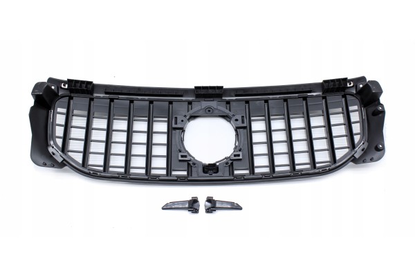 DUMMY GRILL MERCEDES DB GLB X247 2020 BLACK GLOSS GTR STYLE Quality of parts according to GVO P replacement with original qualit