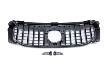 DUMMY GRILL MERCEDES DB GLB X247 2020 BLACK GLOSS GTR STYLE Quality of parts according to GVO P replacement with original qualit