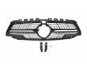 DUMMY GRILL MERCEDES DB C W177 2019 2023 BLACK GLOSS DIAMOND Packaging status original