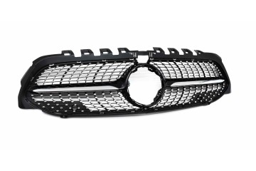 DUMMY GRILL MERCEDES DB C W177 2019 2023 BLACK GLOSS DIAMOND Part manufacturer TOPGER