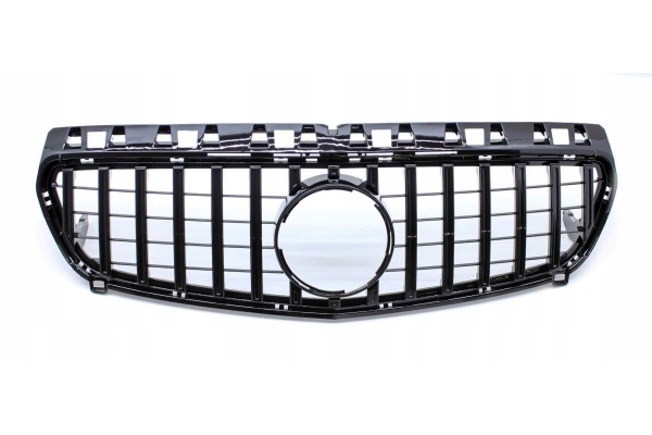DUMMY GRILL MERCEDES DB C W176 13 15 BLACK GLOSS GTR STYLE Packaging status original