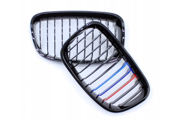 DUMMY GRILL KIDNEY BMW 1 F20 12 14 BLACK GLOSS COLOR M PACKAGE 1 RIB Quality of parts according to GVO P replacement with origin