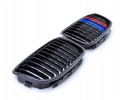 DUMMY GRILL KIDNEY BMW 1 F20 12 14 BLACK GLOSS COLOR M PACKAGE 1 RIB Customs tariff code 87082990