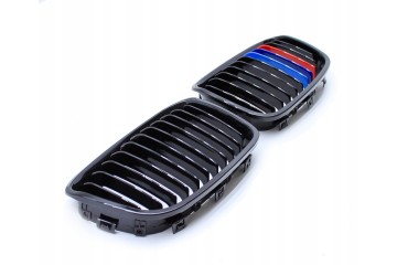 DUMMY GRILL KIDNEY BMW 1 F20 12 14 BLACK GLOSS COLOR M PACKAGE 1 RIB Customs tariff code 87082990