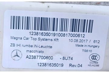 Techo Convertible para Mercedes E W238 C238 Cabriolet 2387700600 43R-0