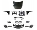 BMW 3 E90 Front fender mask lamp bumper belt