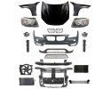 BMW X1 12 15 belt bumper mask fender headlight