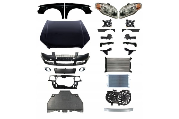 Audi A4 B7 04 08 Bumper Belt Mask Beam