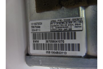  KIT AIRBAG BMW SERIE X3 (E83) 2.0d 2005 195061 BMW - 7