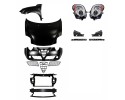 Alfa Romeo Mito 08 16 Bumper Mask Mudguard Belt PARTS SET