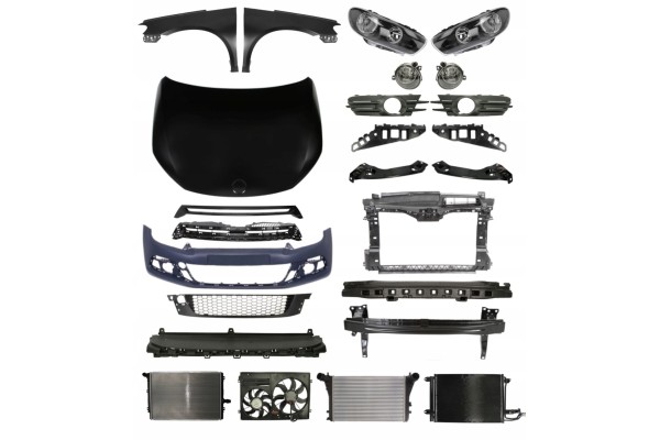 Volkswagen Scirocco 08 14 Bumper Belt Mudguard