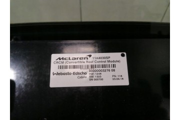 McLaren 570S Spider Hardtop 11A4027SP Rear Roof Screen Set Car type passenger cars
